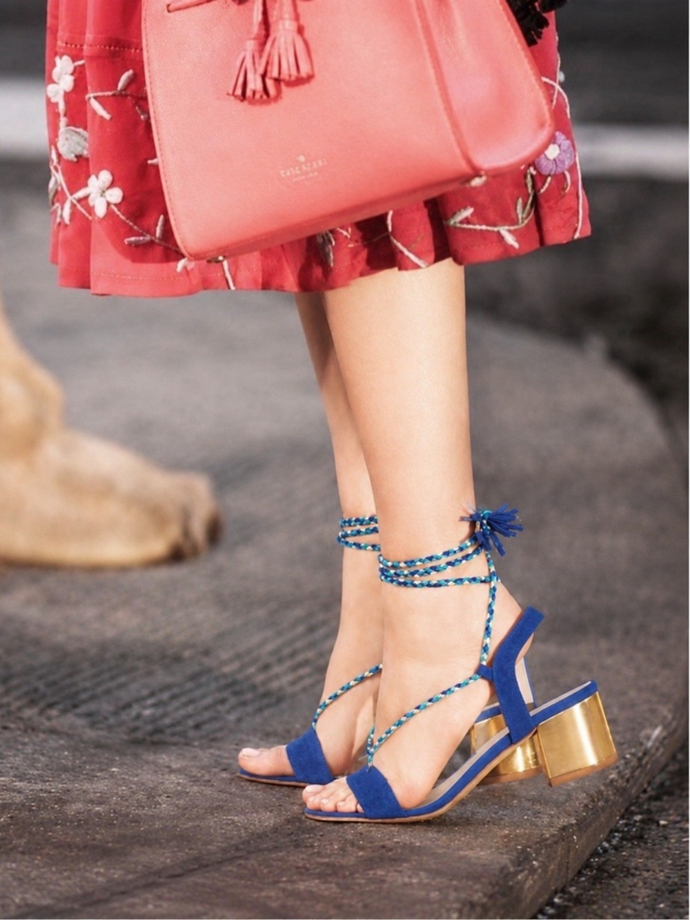 Kate Spade Suede Manor Sandal